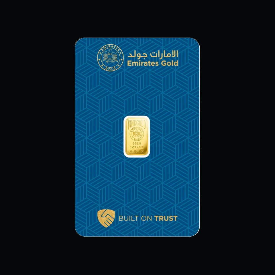Emirates Gold 1g gold minted bar