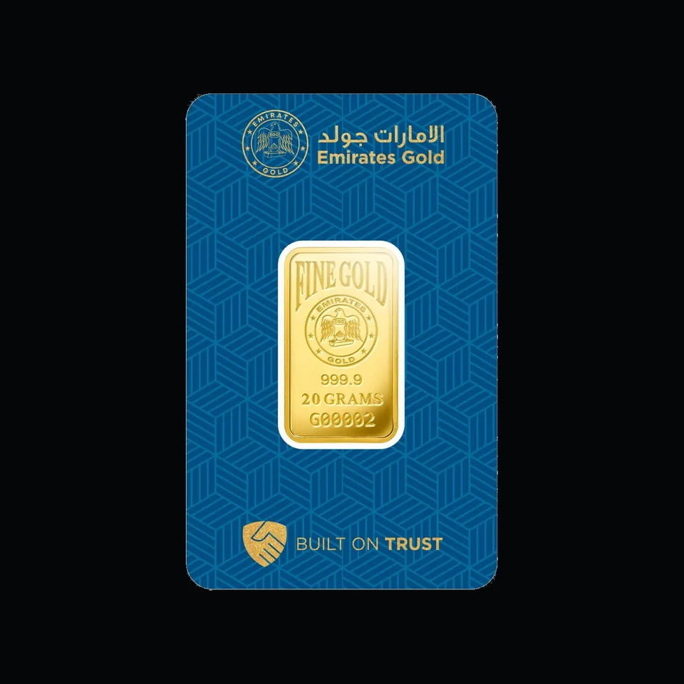 Emirates Gold 20g gold minted bar