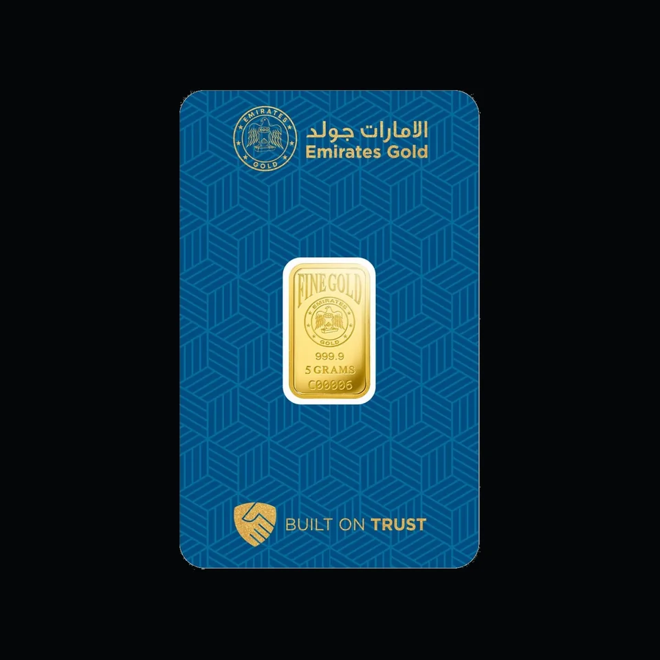 Emirates Gold 5g gold minted bar