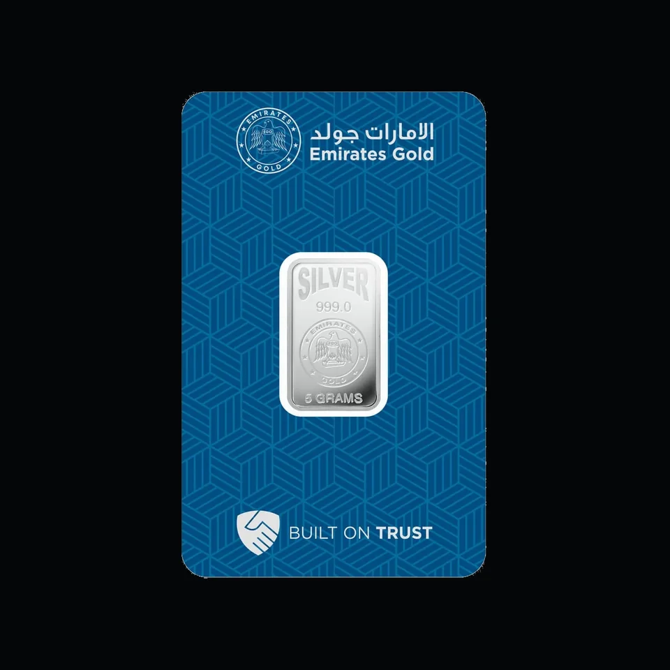 Emirates Gold 5g silver minted bar