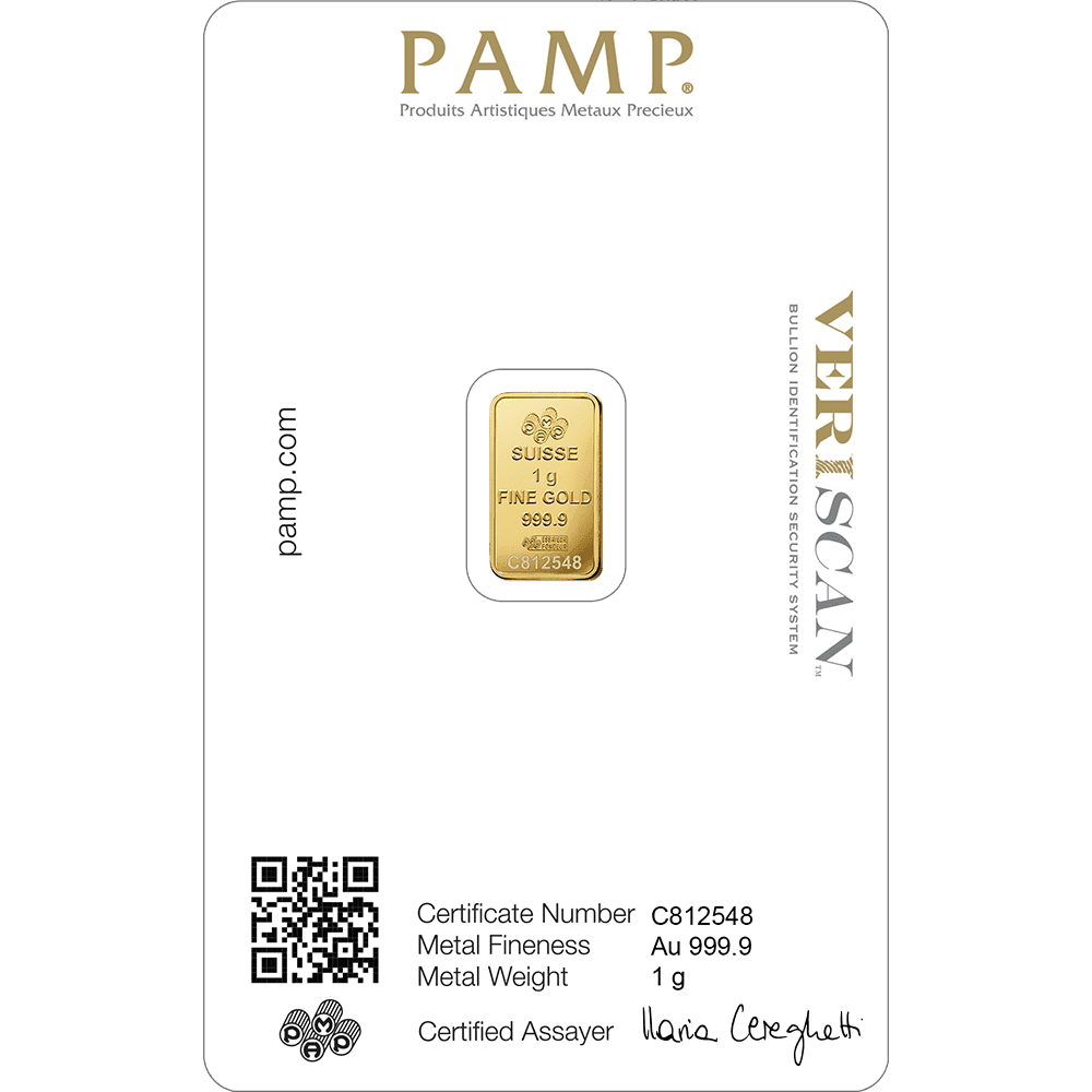 Fortuna Gold Minted Bar