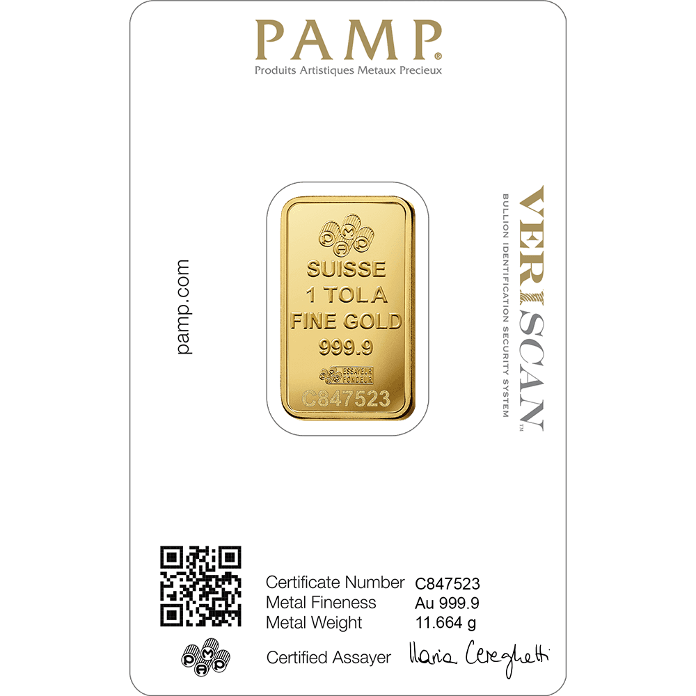 Fortuna Gold Minted Bar