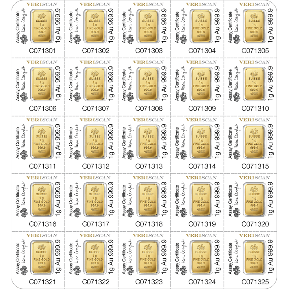 Fortuna Gold Minted Bar 