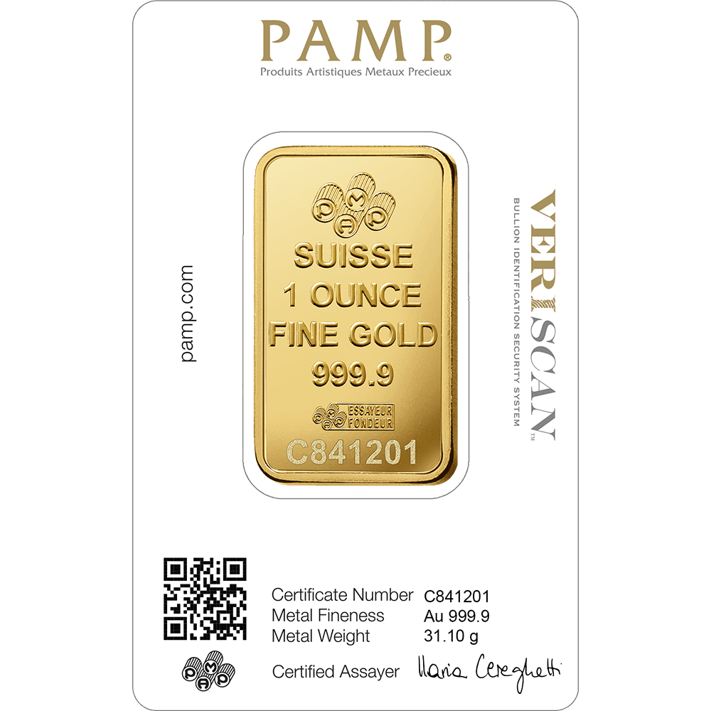 Fortuna Gold Minted Bar 