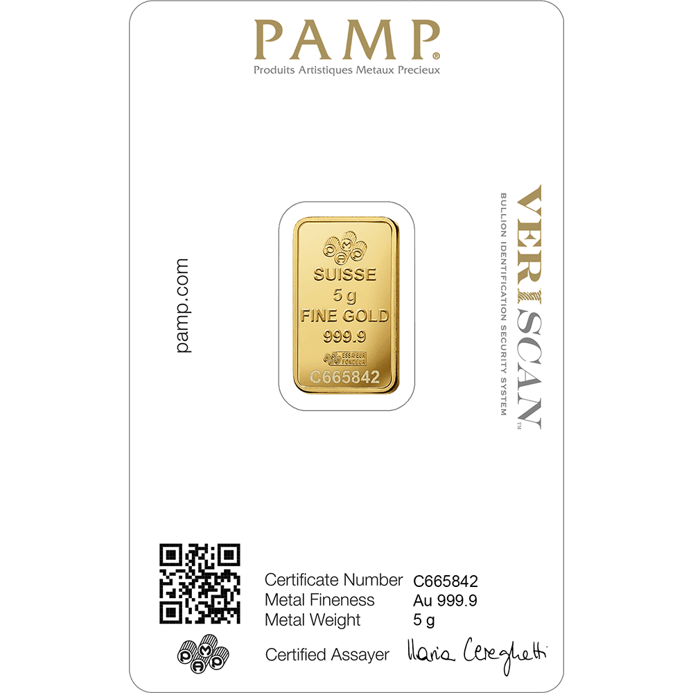 Fortuna Gold Minted Bar