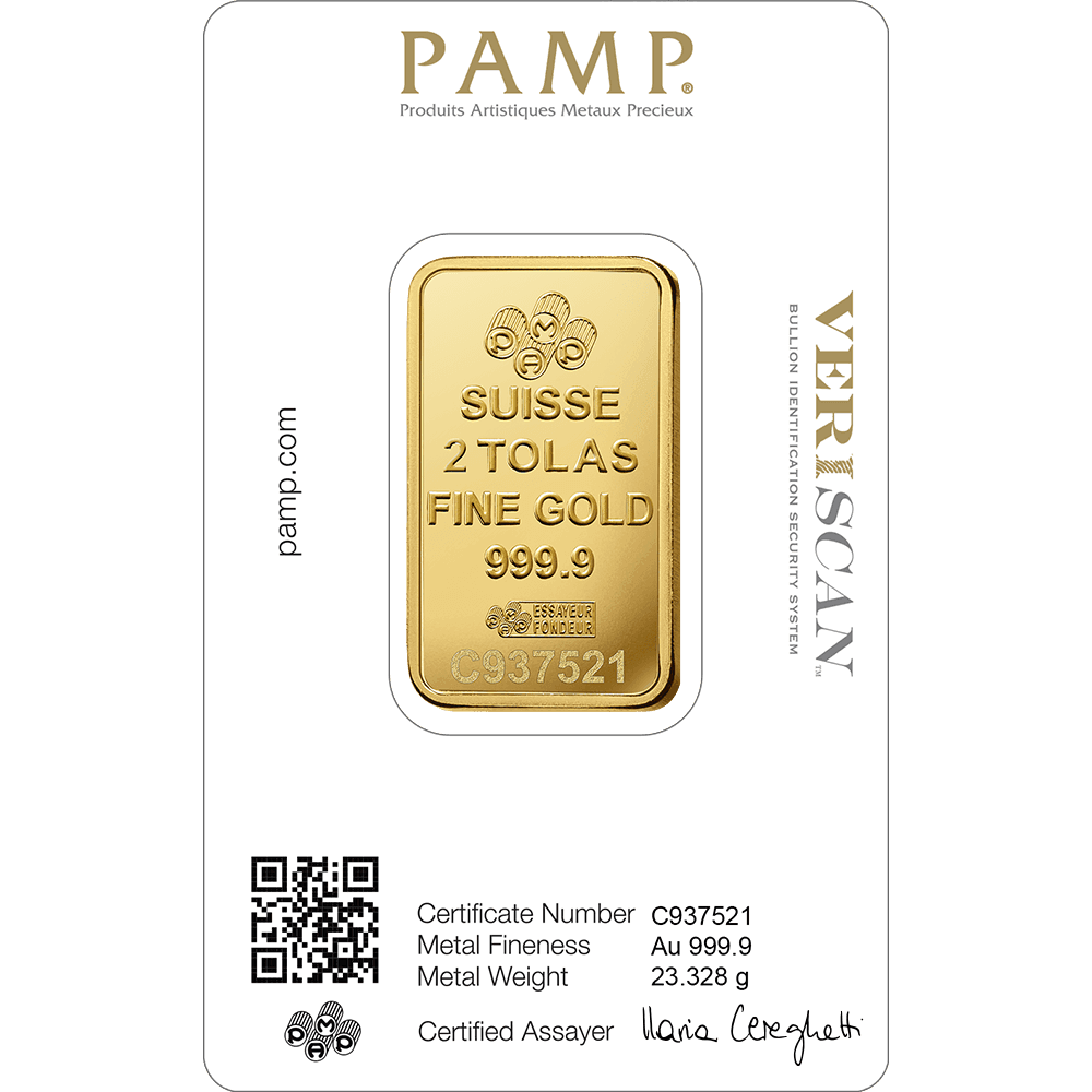 Fortuna Gold Minted Bar