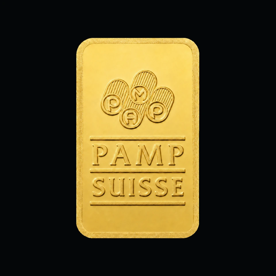 PAMP Suisse representative bullion bar